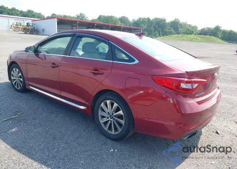 2016 Hyundai Sonata Sport from USA, damaged, VIN 5NPE34AF2GH281853